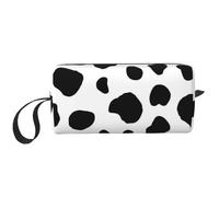 Macchie di mucca, Borsa per il trucco Borsa per cosmetici Borsa da toilette da viaggio portatile Borsa per trucco Organizer