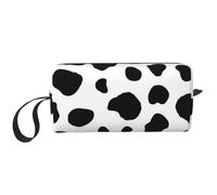 Macchie di mucca, Borsa per il trucco Borsa per cosmetici Borsa da toilette da viaggio portatile Borsa per trucco Organizer