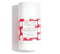 Macchie e strisce - Deodorante naturale per ragazze, deodorante senza alluminio per adolescenti e bambini, con Neem e menta piperita, elimina i batteri che causano odore, lenisce e idrata (65 g)