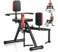Macchina 2 In 1 Per Adduttori E Abduttori Dell'anca, , Attrezzo Per I Glutei E Allenamento Delle Cosce Con 12 Livelli Di Resistenza