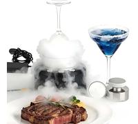 Macchina 2-in-1 Per Ghiaccio Secco E Raffreddatore Rapido Per Bicchieri - Produce 20-30G Di Ghiaccio Secco In 12s E Bicchieri Ghiacciati In 6s - Attrezzatura Portatile Da Banco Per Cocktail