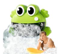 Macchina a bolle da bagno, macchina a bolle per vasca | Carini giocattoli da bagno in coccodrillo rana,Giocattoli da doccia per bambini, soffiatore per bambini per produttori di bolle di animali per