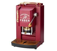 MACCHINA A CIALDE FABER PRO DELUXE CHERRY RED/ORO