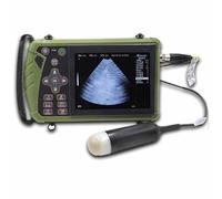Macchina a Ecografia Veterinaria Portatile, Macchina Per Scanner Audio B-Ultra Portatile, HD a Colori Multifunzionale, Rilevatore Di Ultrasuoni Veterinario, Per Test Gravidanza Per Bovini,Cavalli
