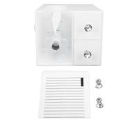 Macchina a fioritura per ciglia acriliche con cassetto Auto Flowering Lash Extension Fan Machine per Salon Home Professional Uso Strumento per ciglia portatile 17,5 cm