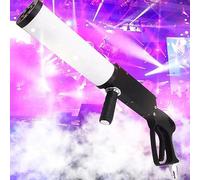 Macchina A Getto Di CO2, Pistola Criogenica CO2 Portatile, Pistola A Colonna D'aria A LED per Festa, Con 3M Tubo Del Gas, Smoke Gun Spray Stage Effect