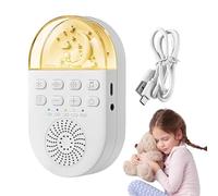 Macchina A Rumore Bianco - Macchina Per Dormire Senza Rumore, Dispositivo Di Mascheramento Suono | Dispositivo Di Terapia Suono Per Il Sonno E La Concentrazione, Macchina A Rumore Bianco Per Dormire