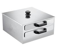 Macchina a vapore per pasta di riso, macchina per vermicelli in acciaio inox con manico in plastica spessa per rotoli e panini di riso perfettamente cotti al vapore, ideale per cucinare in casa