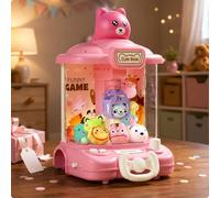 Macchina Acchiappa Peluche da Tavolo Design Carino Macchina Artiglio Lilla