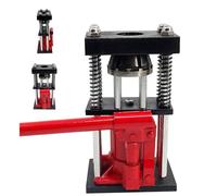 Macchina Aggraffatrice Manuale for Tubi Idraulici Agricoli, Gamma di Crimpatura da 10-32mm for Tubi di Olio Combustibile, Crimpatrice in Acciaio Portatile ad Alta Pressione 5T(8 teeth,M)