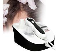 Macchina analizzatrice per capelli e diagnosi della pelle, telecamera per cuoio capelluto per analisi dei capelli, con testina di rilevamento 200X/50X, con valigetta, supporto per connession