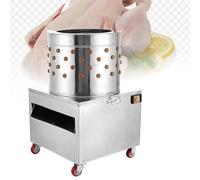 Macchina automatica a 20 pollici della spennatura della piuma dell'acciaio inossidabile 2HP della macchina dell'espulsore del pollo per il pollame, ideale per la sconfitta del pollo e del tacchino