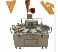 Macchina automatica antiaderente per rotolo di uova e cono, per rotoli uniformi croccanti ogni volta, velocità regolabile, temperatura, malta, modelli, di grado commerciale