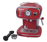 Macchina automatica caffè espresso rossa 1100 W, Kooper