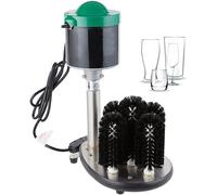 Macchina automatica commerciale della rondella di vetro, rondella di vetro elettrica verticale di 5 spazzole, per hotel, ristoranti