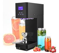 Macchina automatica commerciale di sigillamento della tazza, sigillatrice semiautomatica della latta con il contatore per le lattine di soda e di latta