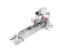 Macchina automatica commerciale for ciambelle a fila singola 90 pezzi/ora Macchina elettrica ad alta potenza con conteggio automatico di 3 stampi di dimensioni