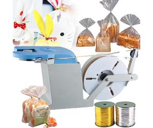 Macchina automatica del legame di torsione per l'imballaggio alimentare che impacchetta con il cerchio di serraggio