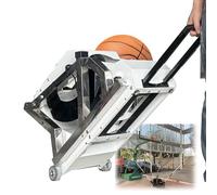 Macchina automatica della fucilazione di pallacanestro con la rete di raccolta e la batteria ricaricabile per pratica