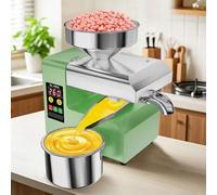 Macchina automatica della pressa dell'olio calda e fredda, estrazione elettrica dell'olio con alto rendimento, progettazione compatta dell'acciaio inossidabile per vari oli