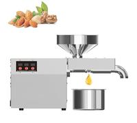 Macchina automatica della pressa dell'olio, pressatura a caldo/freddo, alta resa dell'olio, velocità: 3-5KG/h, ideale per noci e semi