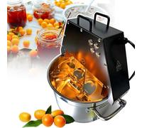 Macchina automatica dell'agitatore dell'alimento con doppia pagaia, ventilatore e luce per la preparazione di marmellata, salsa e ripieno