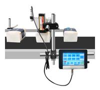 Macchina automatica di codifica a getto d'inchiostro per uso commerciale, soluzione di stampa ad alta velocità di data e batch, ideale per l'etichettatura e l'imballaggio dei prodotti