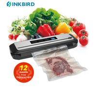 Macchina automatica di sigillamento del sigillatore 110V dell'alimento di vuoto di Inkbird INK-VS01 con i modi asciutti & umidi taglierina incorporata per conservazione dell'alimento US PLUG(110V)