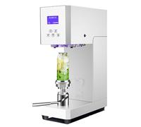 Macchina automatica di sigillamento delle lattine con il pannello ed il contatore intelligenti, altezza regolabile per le lattine commerciali della bevanda