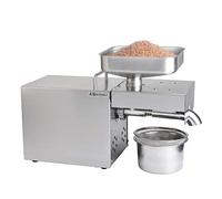 Macchina automatica estrattore olio, 1500 W, di grado commerciale per cocco, lino, arachidi, ricino, semi di canapa, sesamo, girasole