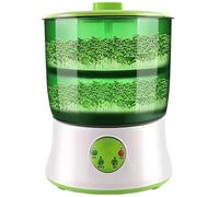 Macchina Automatica For Germogli Di Soia, Kit Automatico For La Coltivazione Di Germogli Kit For La Coltivazione Di Germogli Di Soia Intelligenti A 2 Strati Con Panno Oscurante