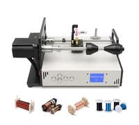 Macchina automatica for il cablaggio dei cavi,avvolgitore digitale for bobine 2-15giri/s con amplificatore a tubo,dispositivo di avvolgimento elettrico regolabile for lenze da pesca,precisione 0,01mm