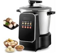 Macchina Automatica Intelligente Per Impasti Tipo "Swallow" E Fufu | Robot Da Cucina Per Piatti Africani Da 6l E 900w Con Display Led Touch; Per *Banku*; Sostituisce La Pestatura Manuale