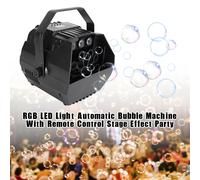 Macchina Automatica Leggera Bolla RGB LED Il Partito Effetto Fase Telecomandata