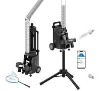 Macchina automatica per badminton per auto-allenamento, portatile Shuttle Trainer con controllo intelligente per esercitazioni interne ed esterne