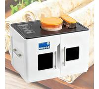 Macchina Automatica per Barbecue,Una Macchina per Naan E Roti Canai,Macchina Elettrica per Roti 1800w,Per Pancake Intelligente,Per Preparare 20 Pancake Contemporaneamente