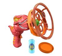 Macchina automatica per bolle - Dinosauro per bambini in PVC da 500 g | Soffiatore a bolle per esterni che spruzza oltre 1000 bolle al minuto | Regalo di Pasqua di compleanno per ragazze. per