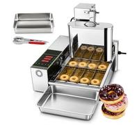 Macchina Automatica per Ciambelle Da 2000 W, A 4 File, Con Pannello Di Controllo LED Intelligente, Elevata Capacità Produttiva Di 1800 Pezzi/Ora, Regolazione Dello Spessore Su 5 Livelli