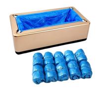 Macchina automatica per coperture per scarpe, distributore di coperture per scarpe con coperture usa e getta da 200/100 pezzi, coperture per scarpe adatte alla maggior parte e (100pcs)