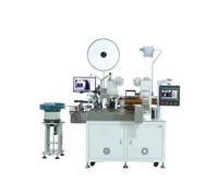 Macchina automatica per crimpatura, inserimento del connettore su un lato