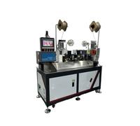 Macchina automatica per crimpatura, inserimento del terminale su ambo i lati