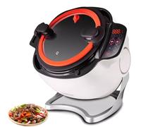 Macchina Automatica Per Friggere, Macchina Da Cucina Commerciale Da 2000 W Con 3 Velocità E Capacità Di 6 Litri, Agitatore Con Pentola Riscaldante Rotante A 360° Per Friggere, Stufare, Cottura