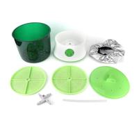 Macchina automatica per germogli di soia, 2 strati Intelligente Seme di grande capacità Coltivazione di germogli Creatore di microgreens Kit di coltivazione per ravanello medica