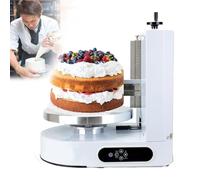 Macchina automatica per glassare torte, 10-30 cm, strumento per lisciare e decorare torte di compleanno, per un'applicazione uniforme della crema