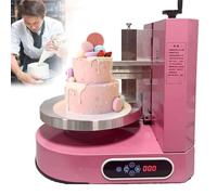 Macchina automatica per glassare torte, 10-30 cm, strumento per lisciare e decorare torte di compleanno, per un'applicazione uniforme della crema