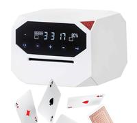 Macchina automatica per il commerciante di carte, portatile, elettrica, per 1-2 mazzi, supporto rotante a 180° a 360° per 8 giocatori, per Poker, Blackjack Texas Holdem
