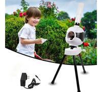 Macchina automatica per il lancio del badminton, allenatore portatile per l'allenamento all'aperto del giardino sul retro