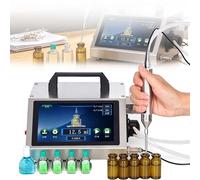 Macchina Automatica per Il Riempimento Di Liquidi in Piccole Bottiglie, Riempitrice per Piccole Bottiglie Di Oli Essenziali, 1-100 Ml, Flusso Massimo 100/600/500 Ml/Min, Collo Bottiglia ≥2 Mm(HD1360)