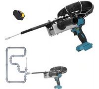 Macchina Automatica per infilaggio Cavi, infilatrice per Cavi elettrici Passanti, Batteria al Litio da 3,0 Ah, 40 m/min, per Applicazioni di infilaggio a Parete 1*Battery