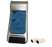 Macchina automatica per la distribuzione di copriscarpe, macchine portatili per pellicole per scarpe, pellicola monouso per scarpe a 2 rotoli per ufficio domestico e fabbrica(SilverD)